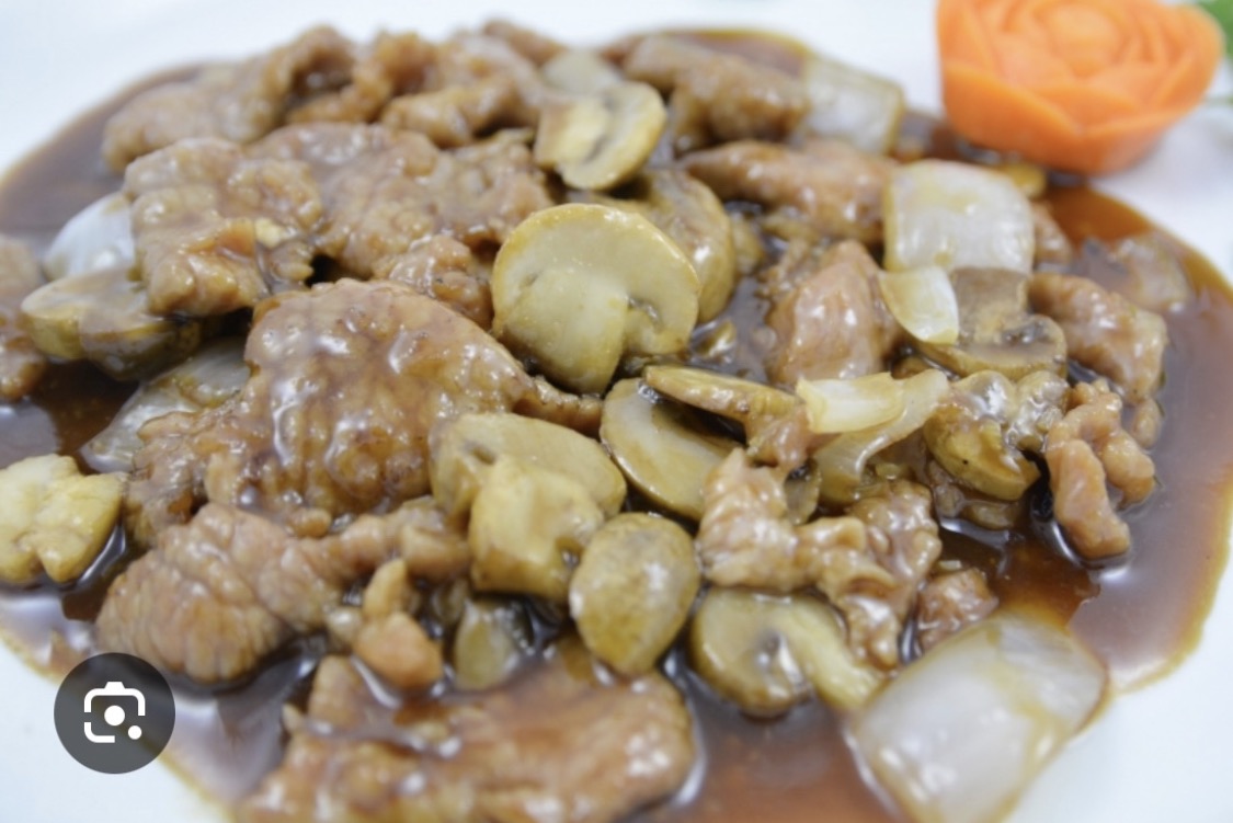 Ternera con salsa de ostras
