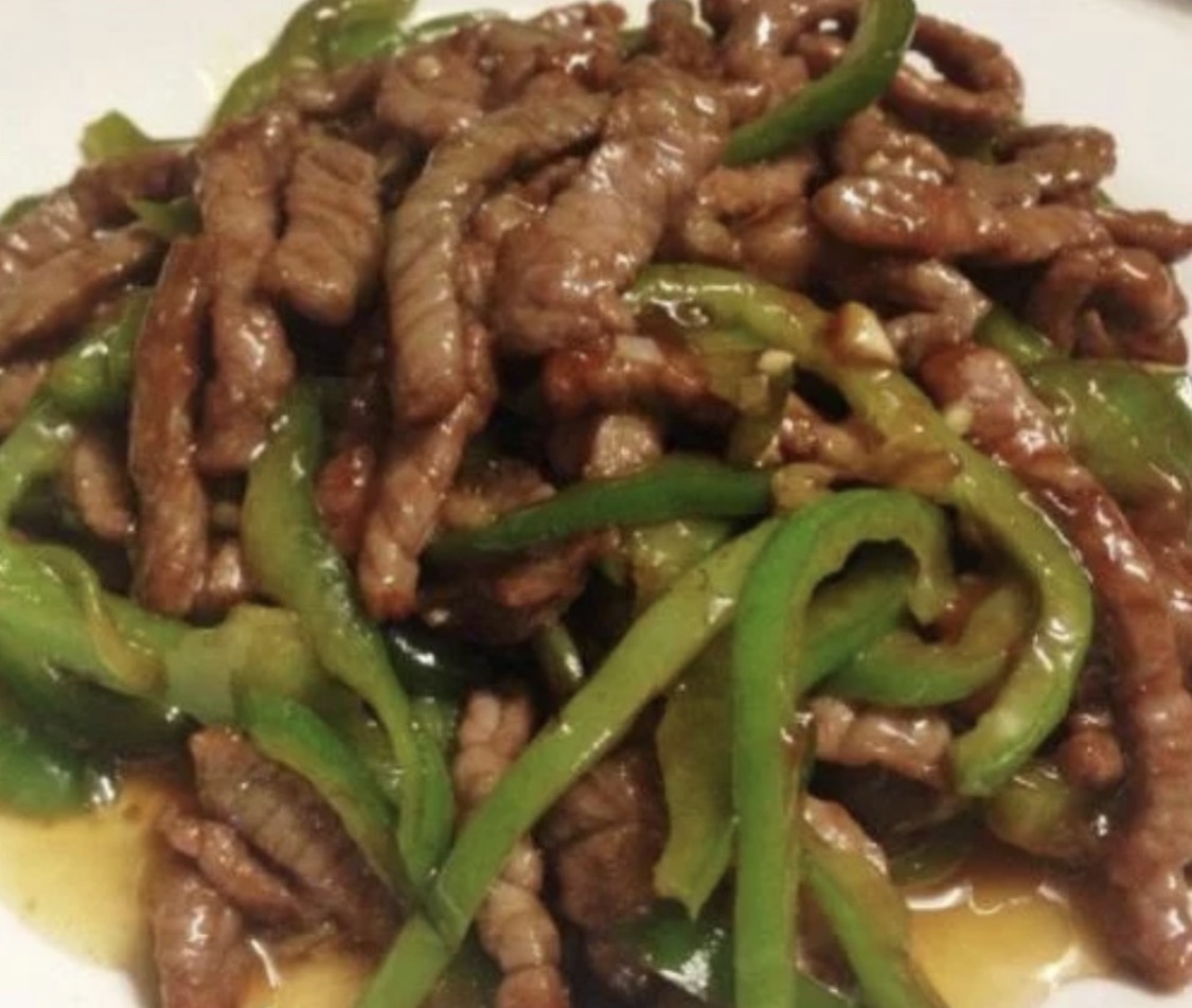 Ternera con pimientos