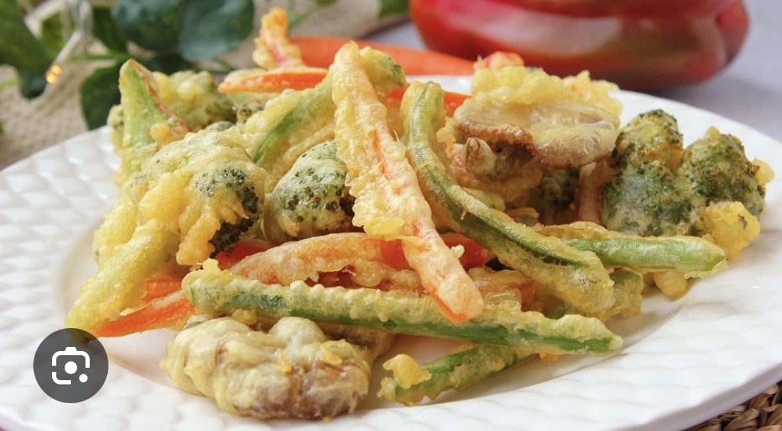 Verduras rebozadas