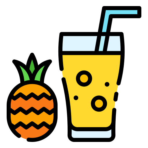 Zumo de piña